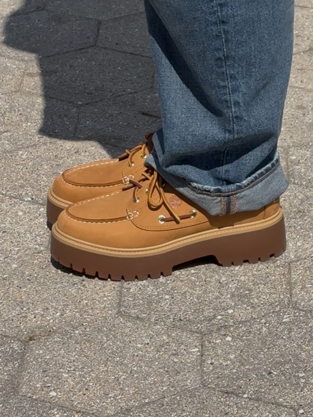 Timberland Stone Street Platform Boat Shoe - Women’s Size 10